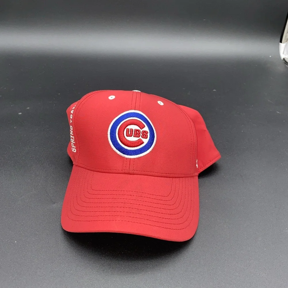 Chicago Cubs Hat Lot.   Fitted 7 1/8‎ Wool Cap Allover ++2 More Cubs Hats